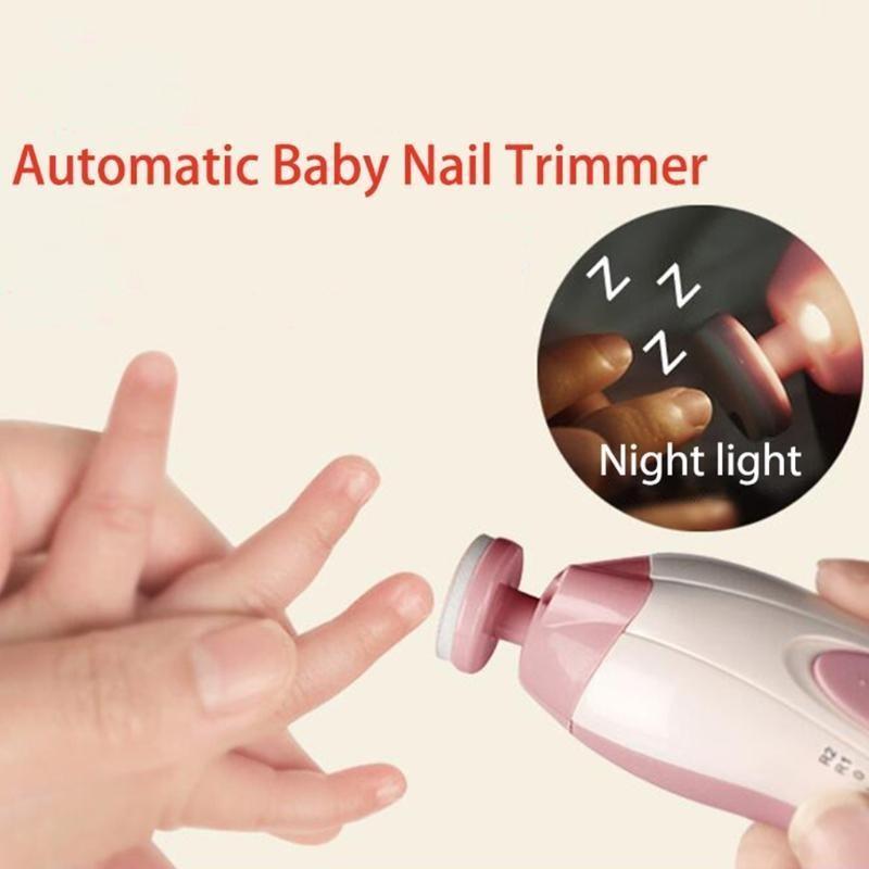 Baby Electric Nail Trimmer Filer for New Born | 6 Grinding Heads | Safe for  Kids Manicure | Nail Clippers | Painless Safe Effective | Baby Blue -  Titapu Baby Kids Store